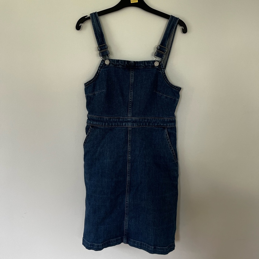 MadeWell Denim Overall Dress